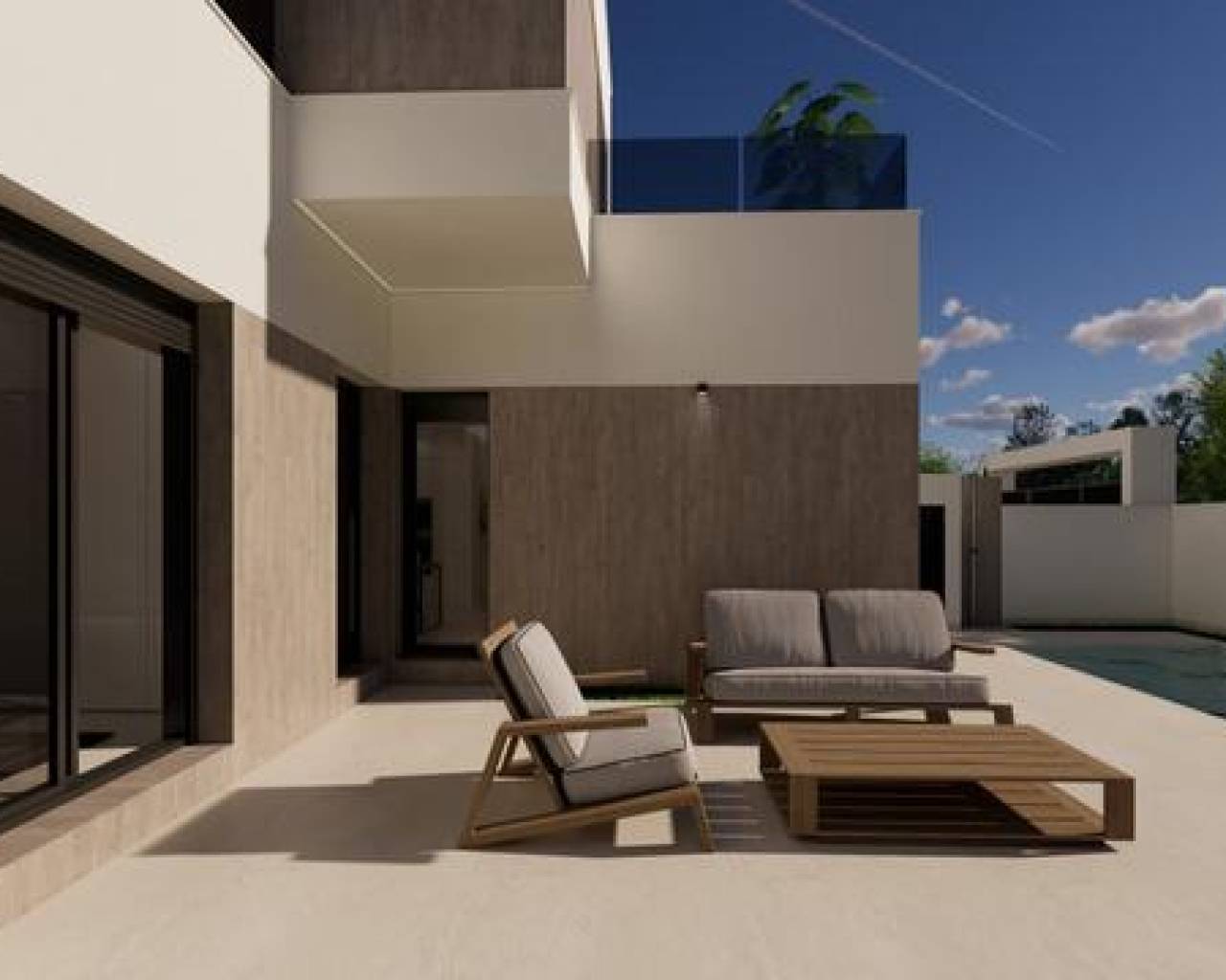 New Build - Villas - San Fulgencio - Polideportivo