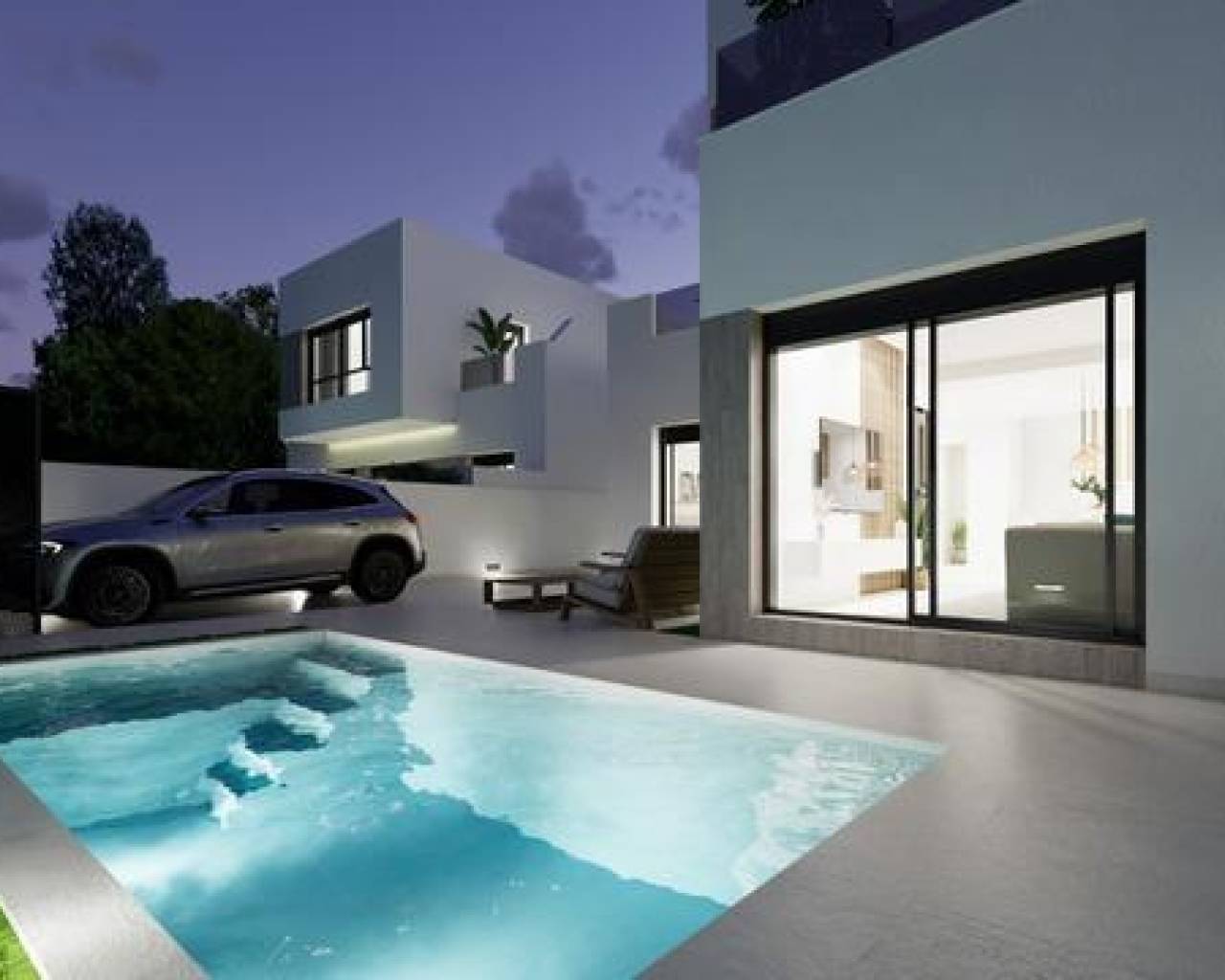 New Build - Villas - San Fulgencio - Polideportivo