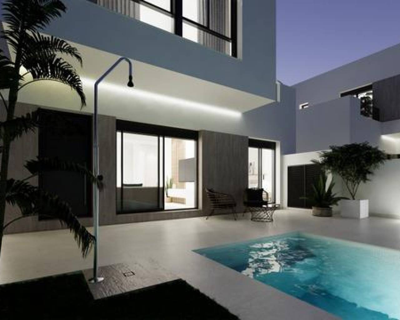 New Build - Villas - San Fulgencio - Polideportivo