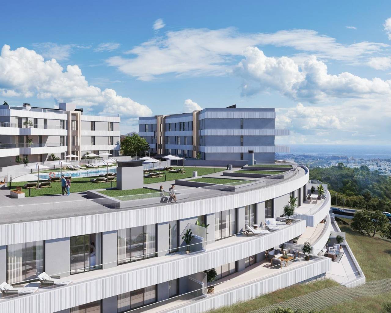 Nouvelle construction - Ground floor apartment - Estepona - Parque Selwo