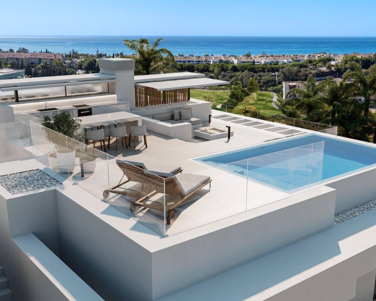 Nueva construcción  - Ground Floor Bungalow - Marbella - Santa Clara Golf