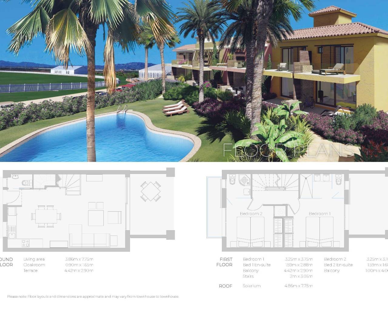 New Build - Bungalow  / Townhouse - Cuevas Del Almanzora - Desert Springs Golf Club