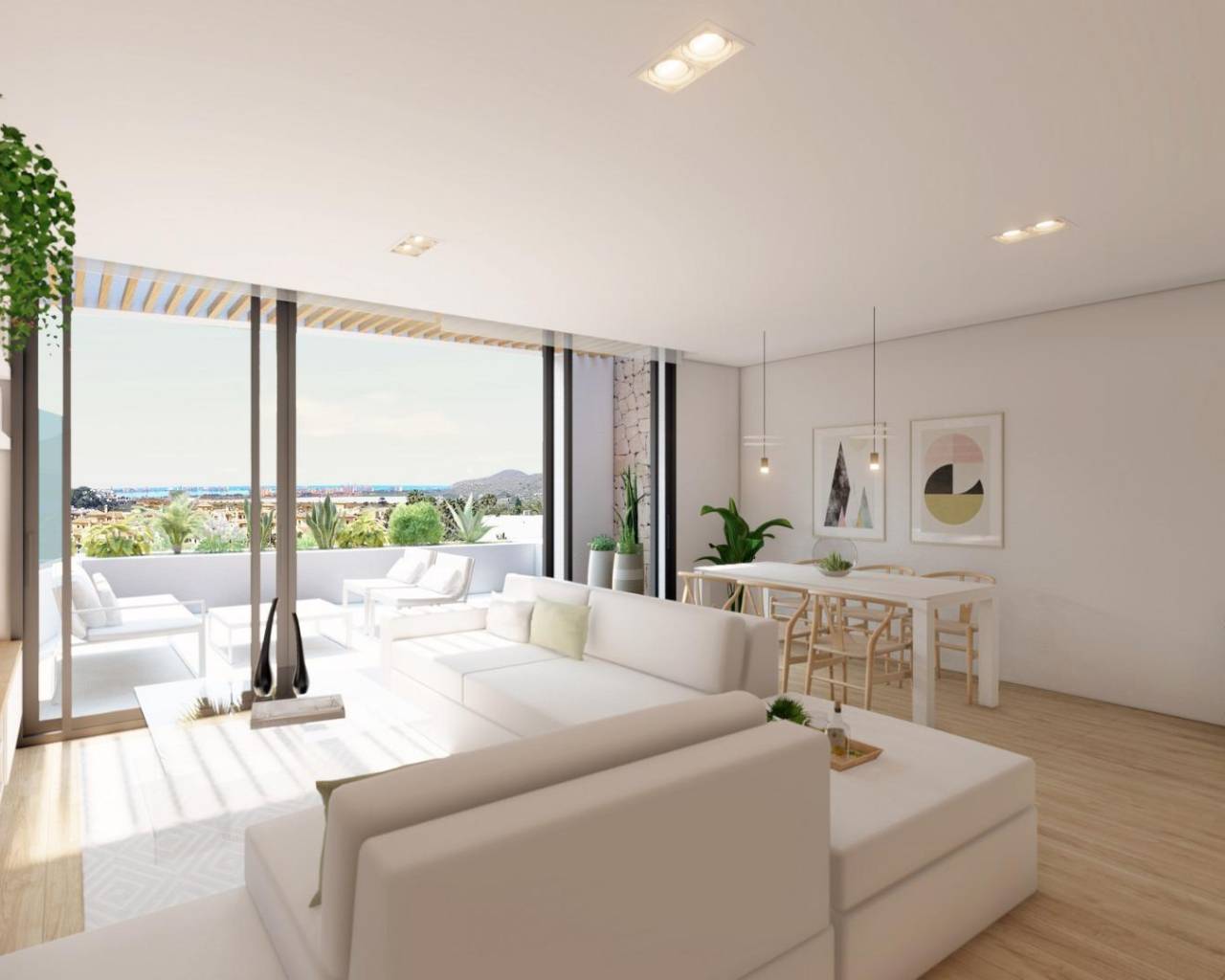 New Build - Ground floor apartment - La Manga Club