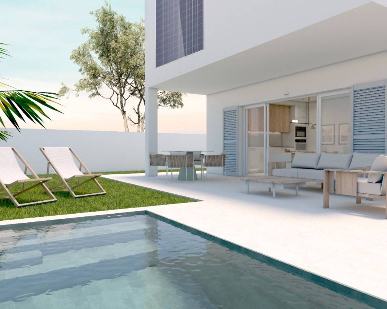 New Build - Rekkehus / Bungalow - Pilar de La Horadada - La Torre De La Horadada