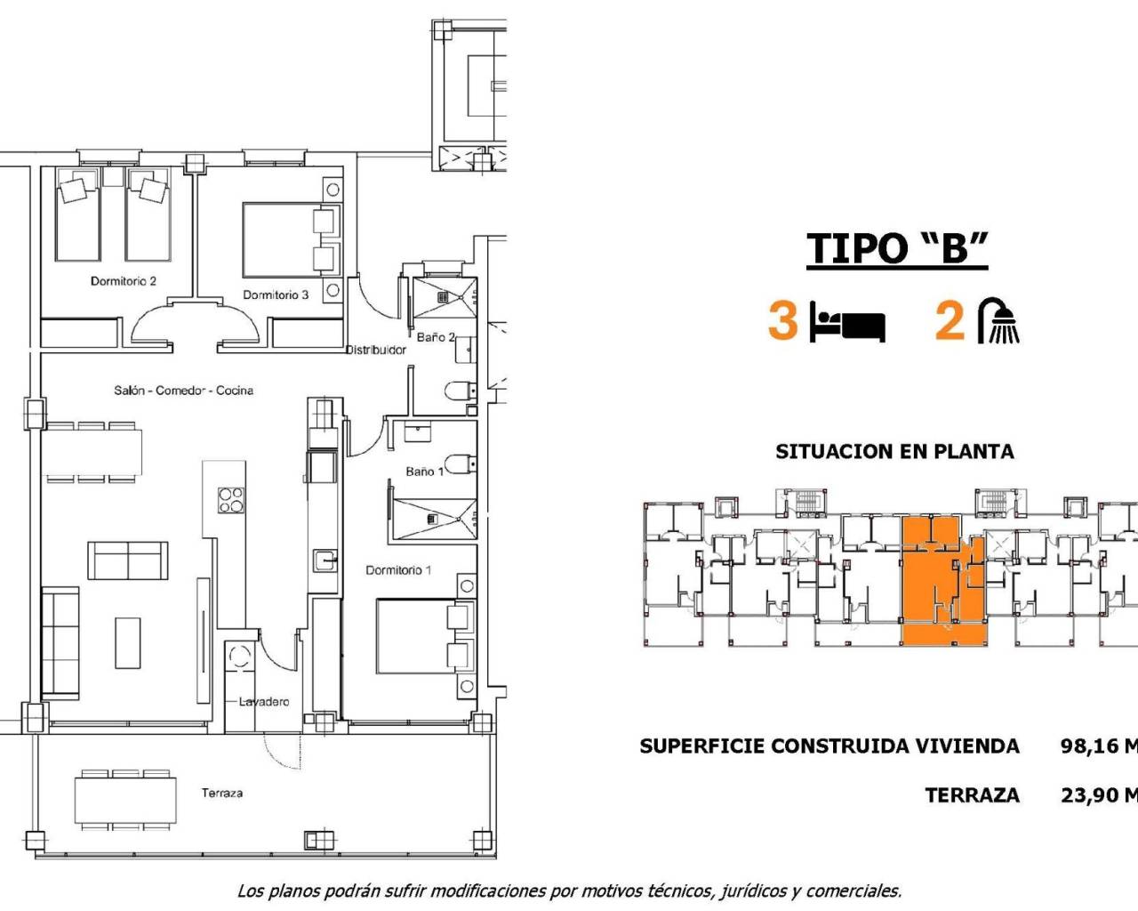 New Build - Apartments - San Miguel de Salinas - Pueblo