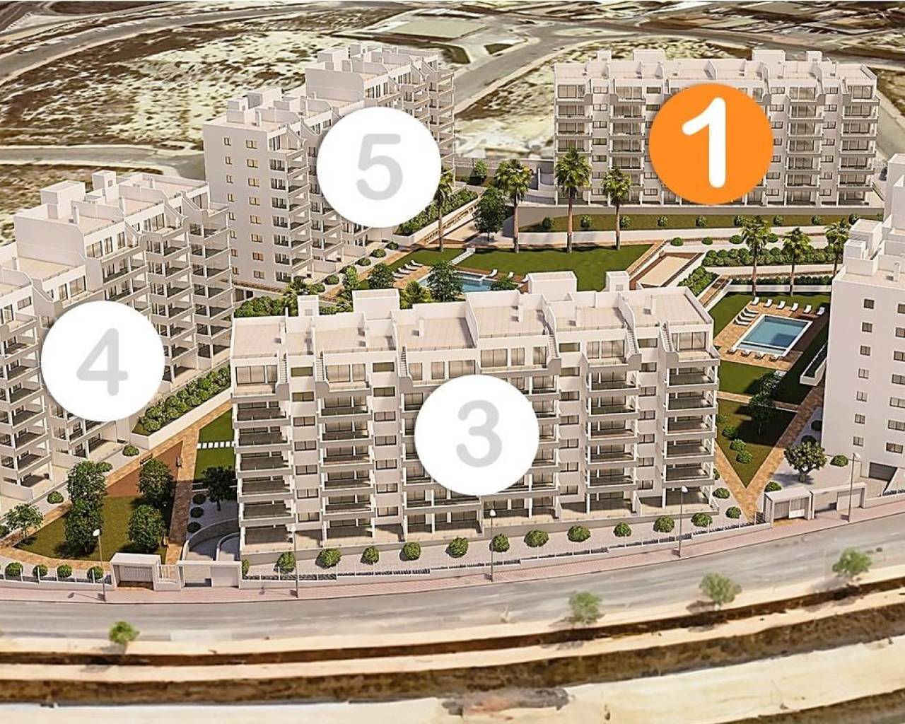 Nueva construcción  - Apartamentos - San Miguel de Salinas - Pueblo