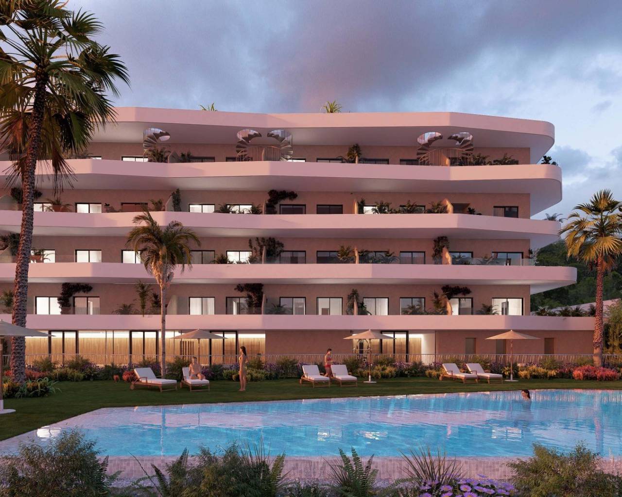 New Build - Ground floor apartment - la Nucia - Ciudad Deportiva