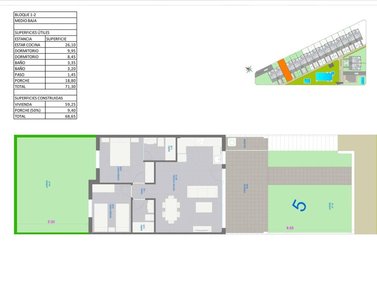 New Build - Rekkehus / Bungalow - Pilar de La Horadada - pueblo