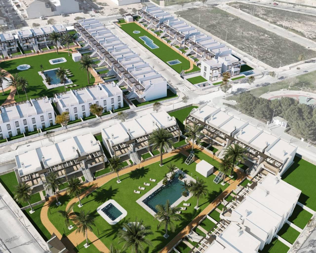 Nouvelle construction - Bungalow  / Townhouse - Pilar de La Horadada - pueblo