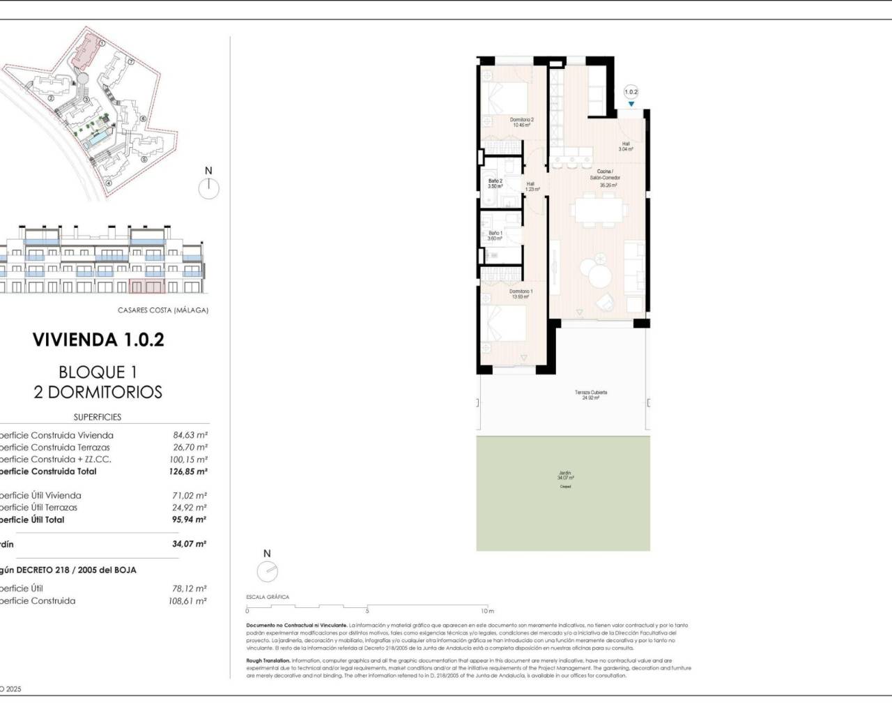 New Build - Ground floor apartment - Casares - Doña Julia Golf
