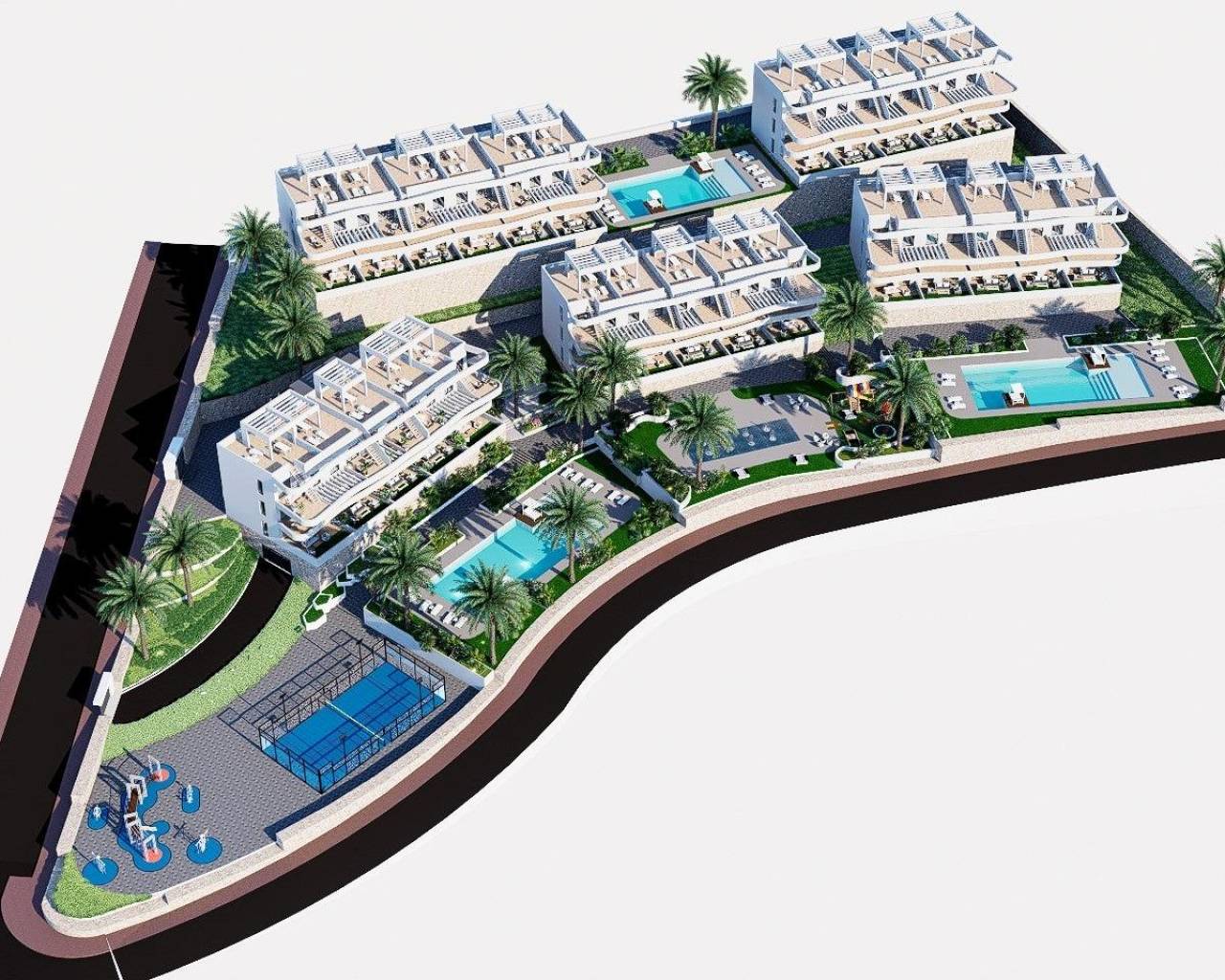 New Build - Apartments - Finestrat - Puig Campana Golf