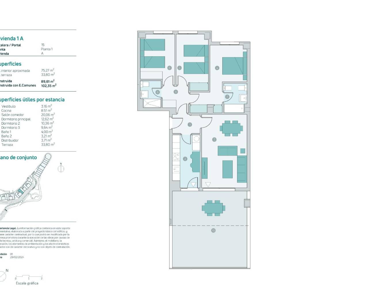 New Build - Ground floor apartment - Almuñecar - Velilla-Taramay