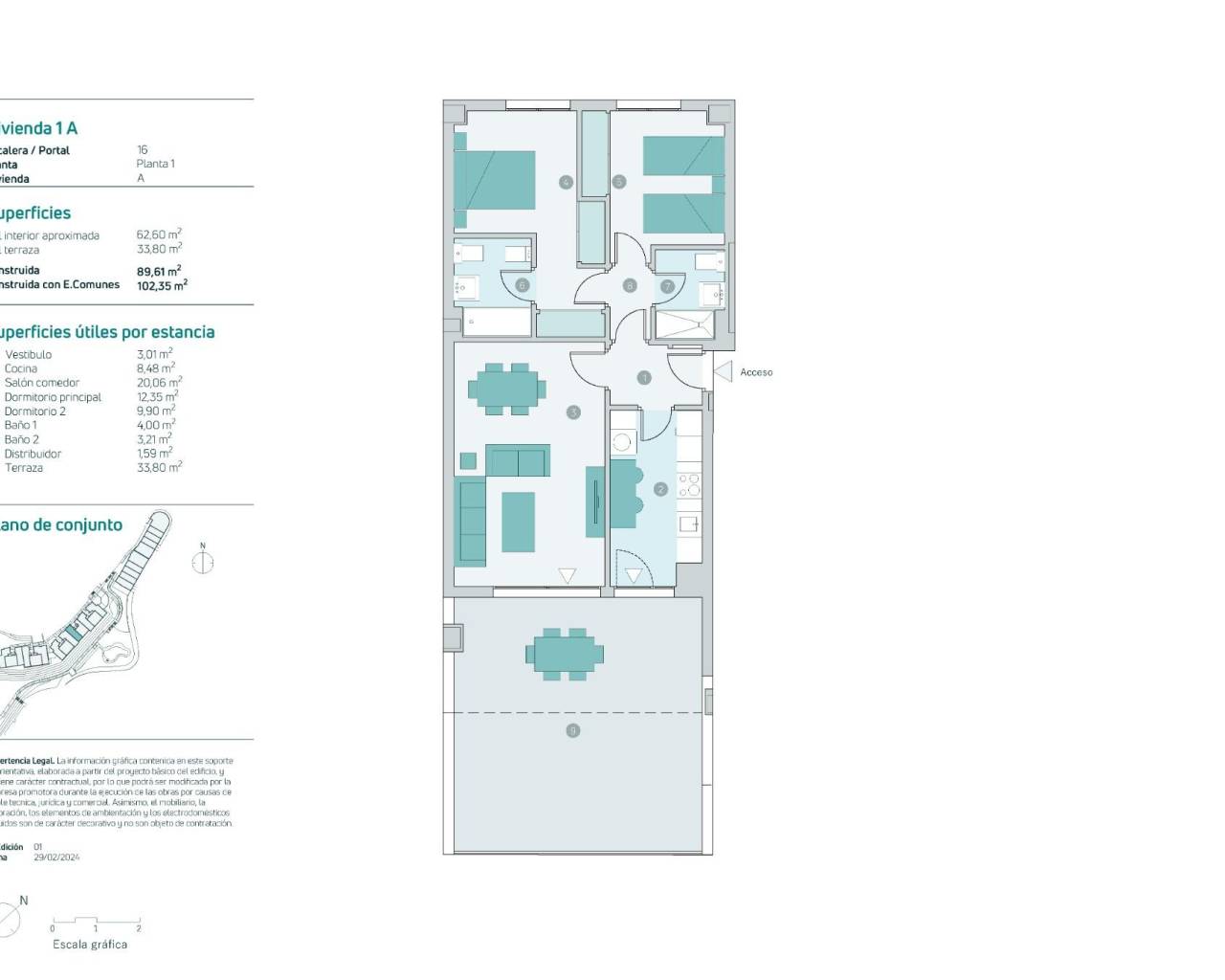 Nouvelle construction - Ground floor apartment - Almuñecar - Velilla-Taramay