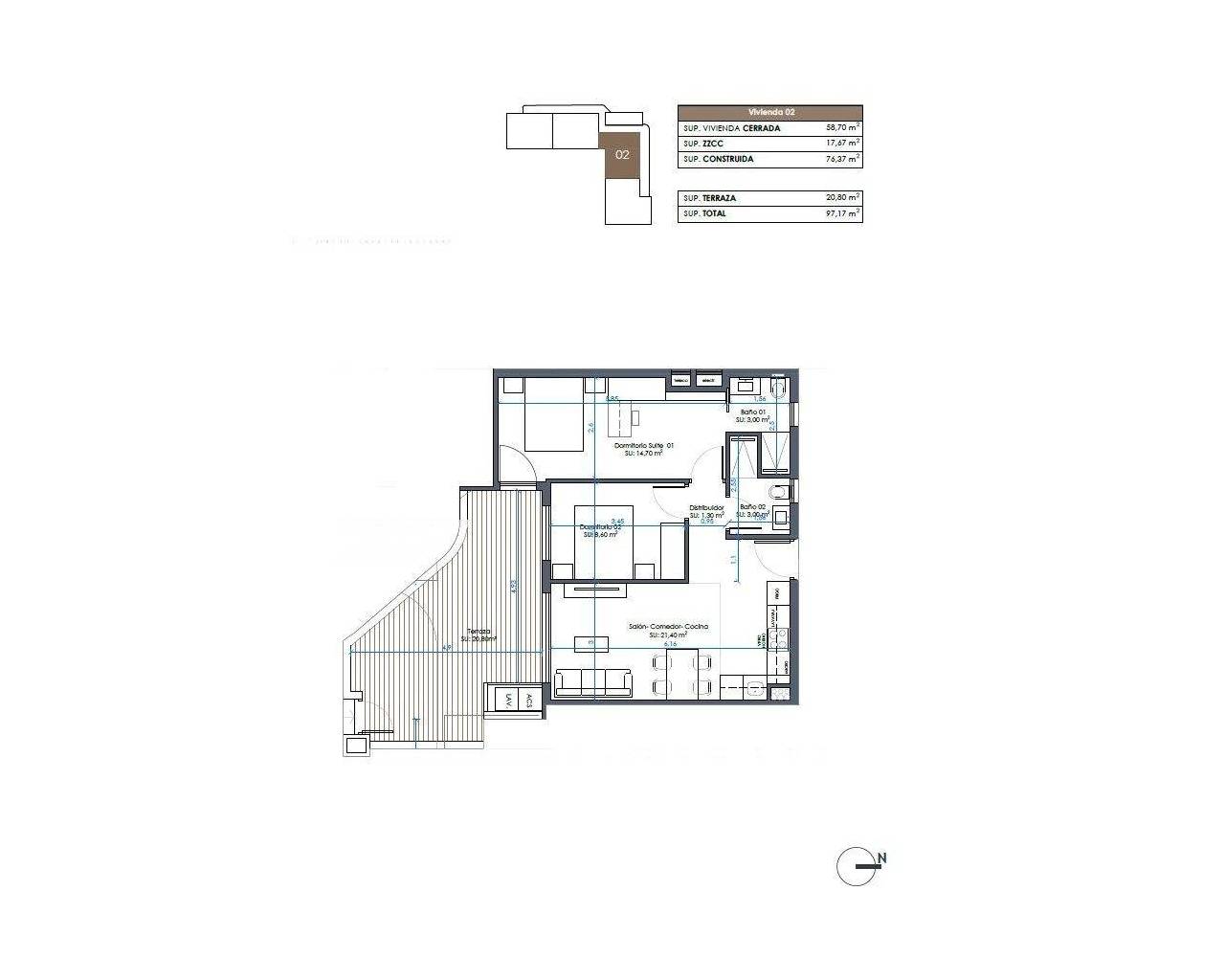 New Build - Leiligheter - Guardamar del Segura - Camino del Puerto