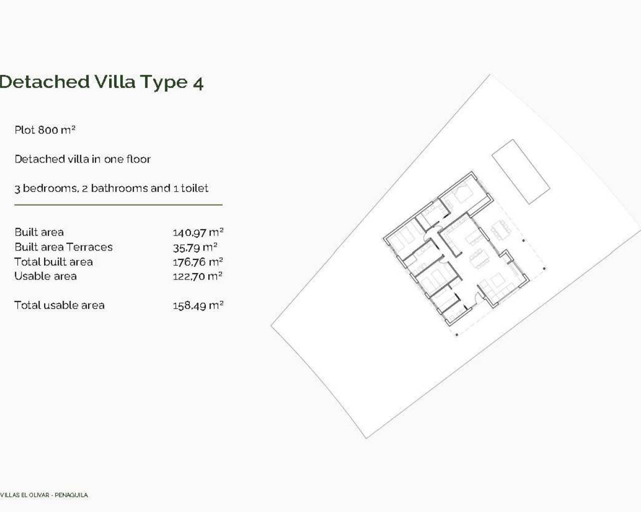 New Build - Villas - Penaguila - El Olivar