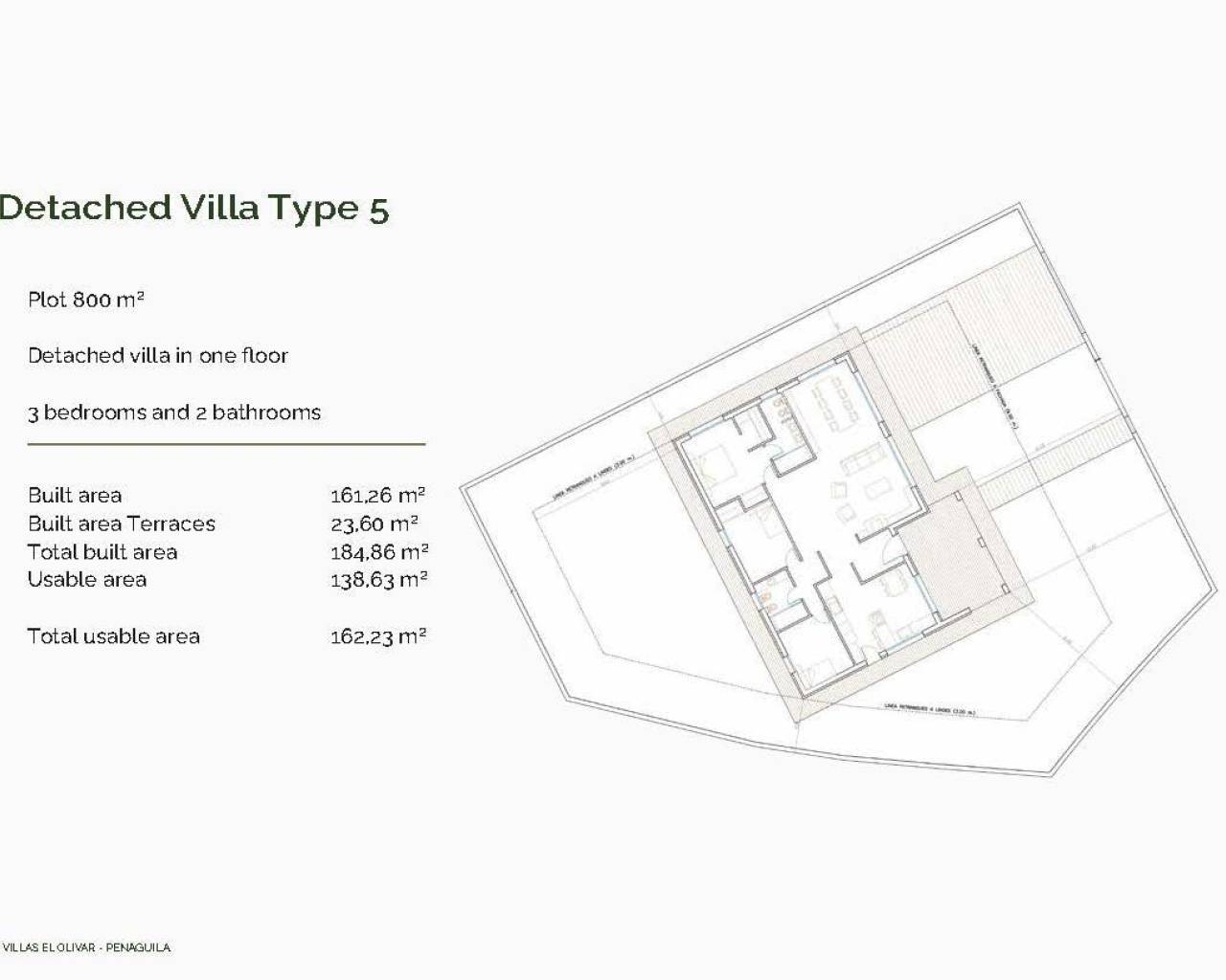 New Build - Villas - Penaguila - El Olivar