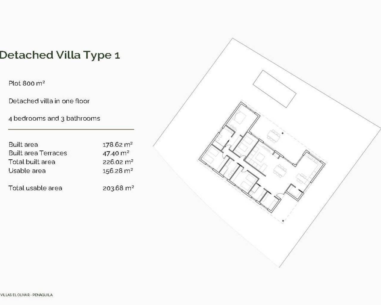 New Build - Villas - Penaguila - El Olivar
