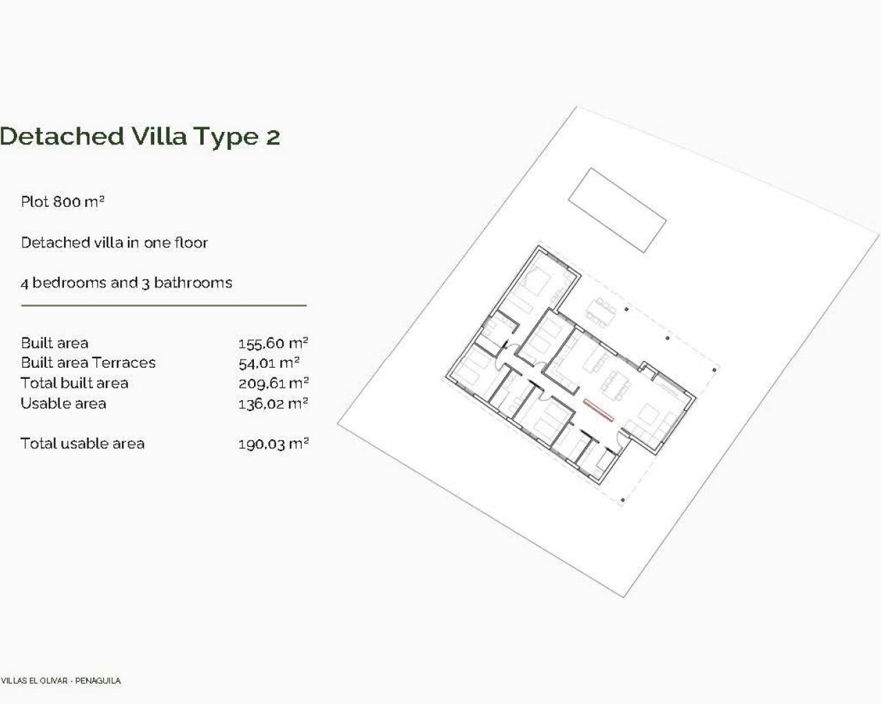 New Build - Villaer - Penaguila - El Olivar