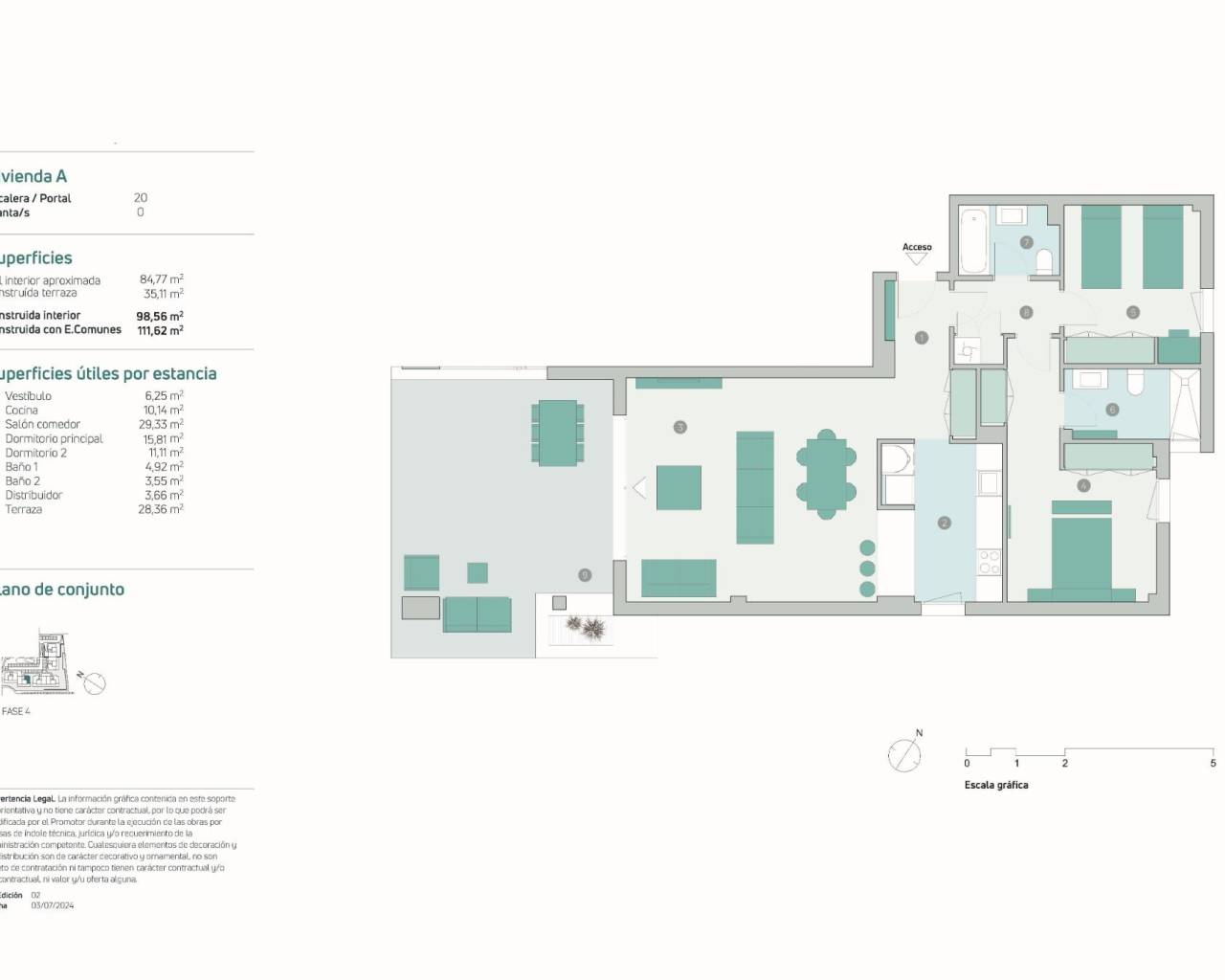 Nouvelle construction - Ground floor apartment - Estepona - La Gaspara