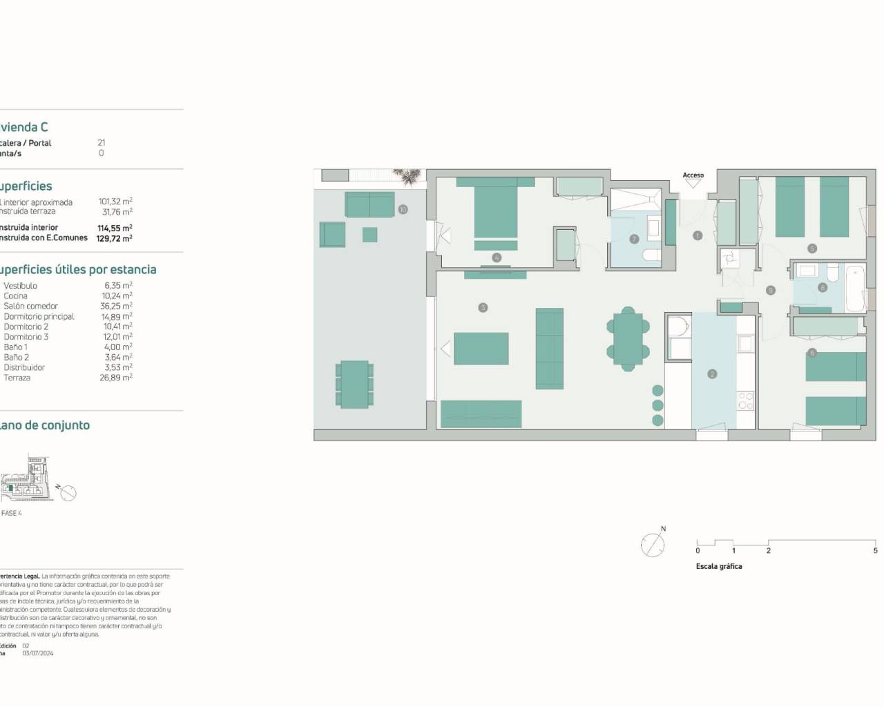 New Build - Ground floor apartment - Estepona - La Gaspara