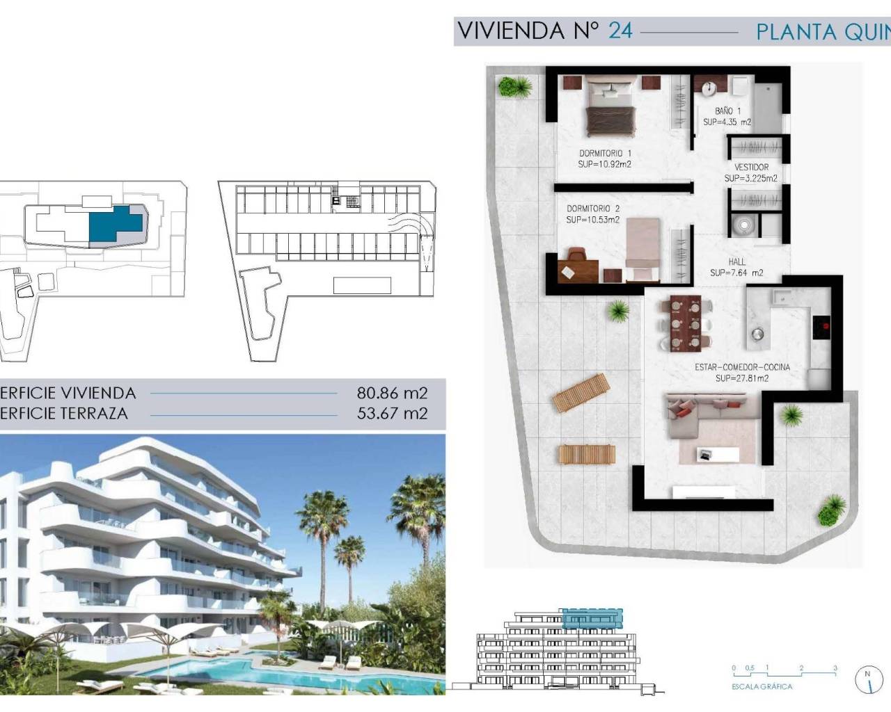 New Build - Apartments - Pilar de La Horadada - Mil Palmeras