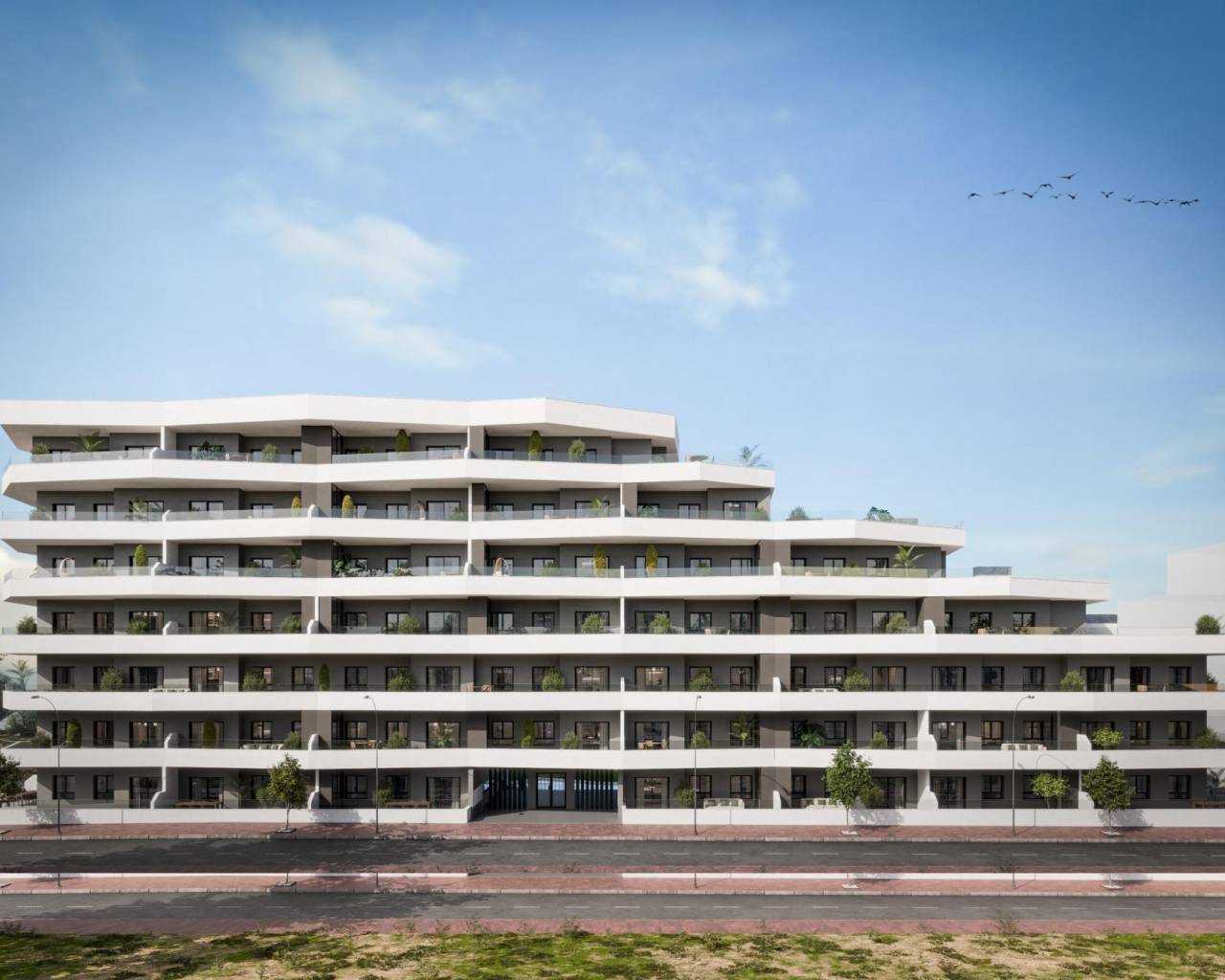 Nueva construcción  - Apartamentos - San Miguel de Salinas - Pueblo