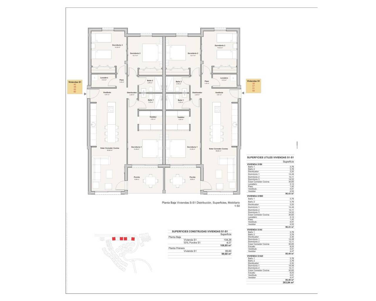 New Build - Ground Floor Bungalow - Mojacar - Playa De Macenas