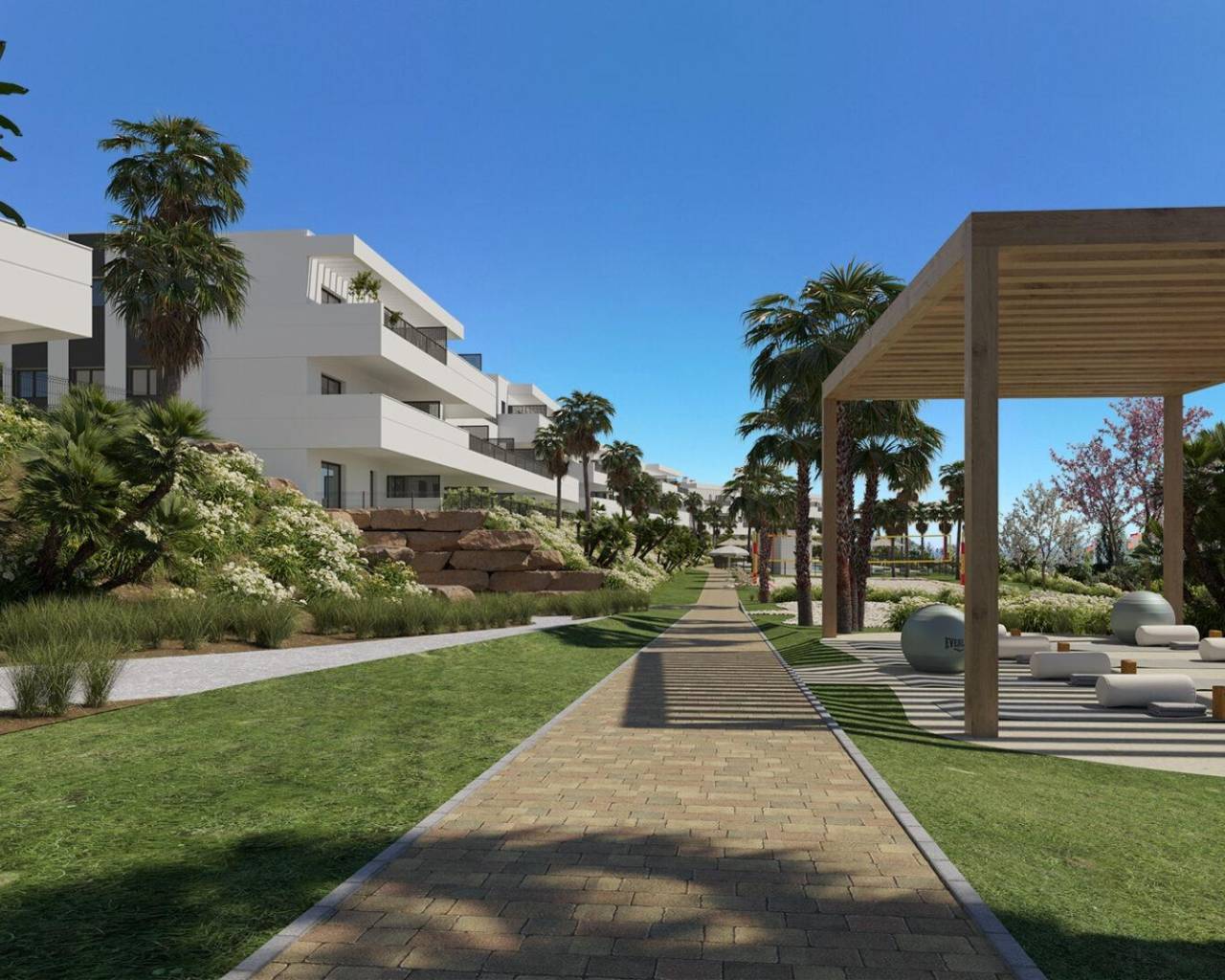 New Build - Ground floor apartment - Estepona - Urb. La Galera