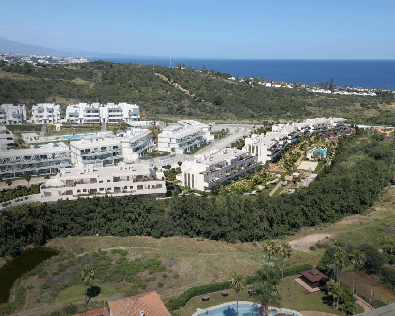 Nouvelle construction - Ground floor apartment - Estepona - Urb. La Galera