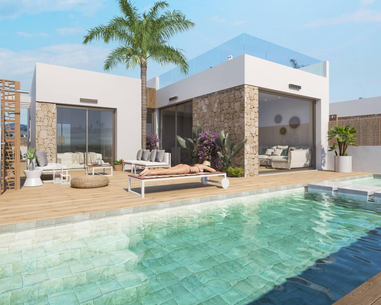 New Build - Villas - Los Alcazares - Serena Golf