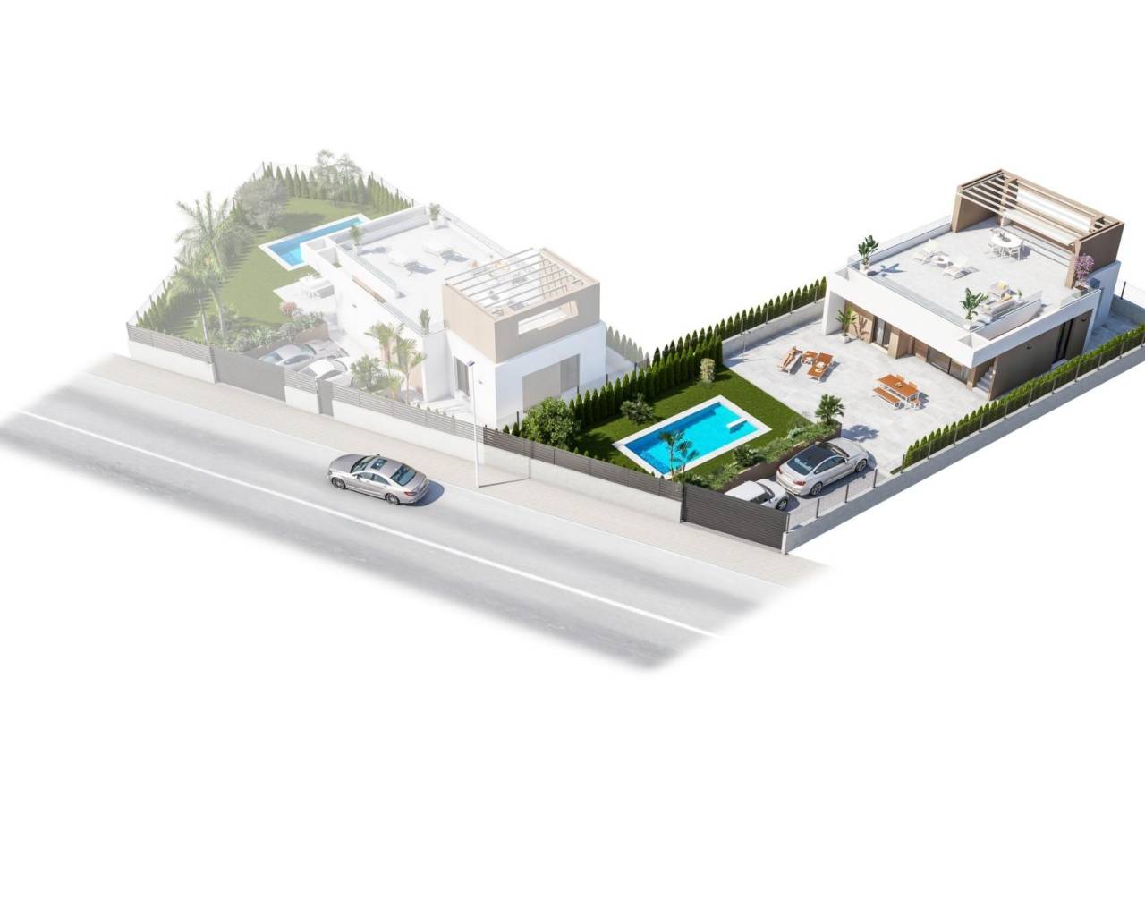 New Build - Villas - Vera - Pueblo Salinas