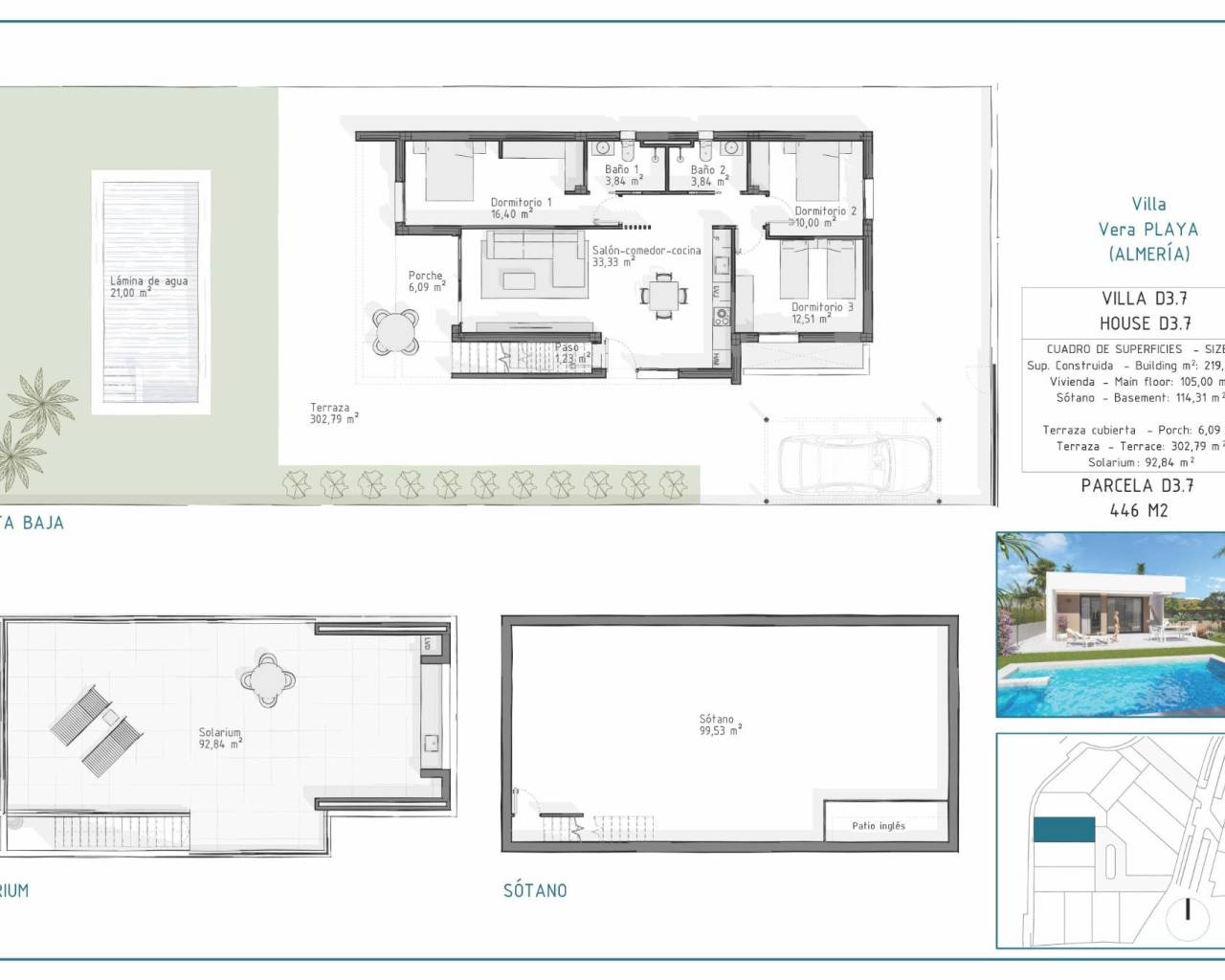 New Build - Villas - Vera - Pueblo Salinas