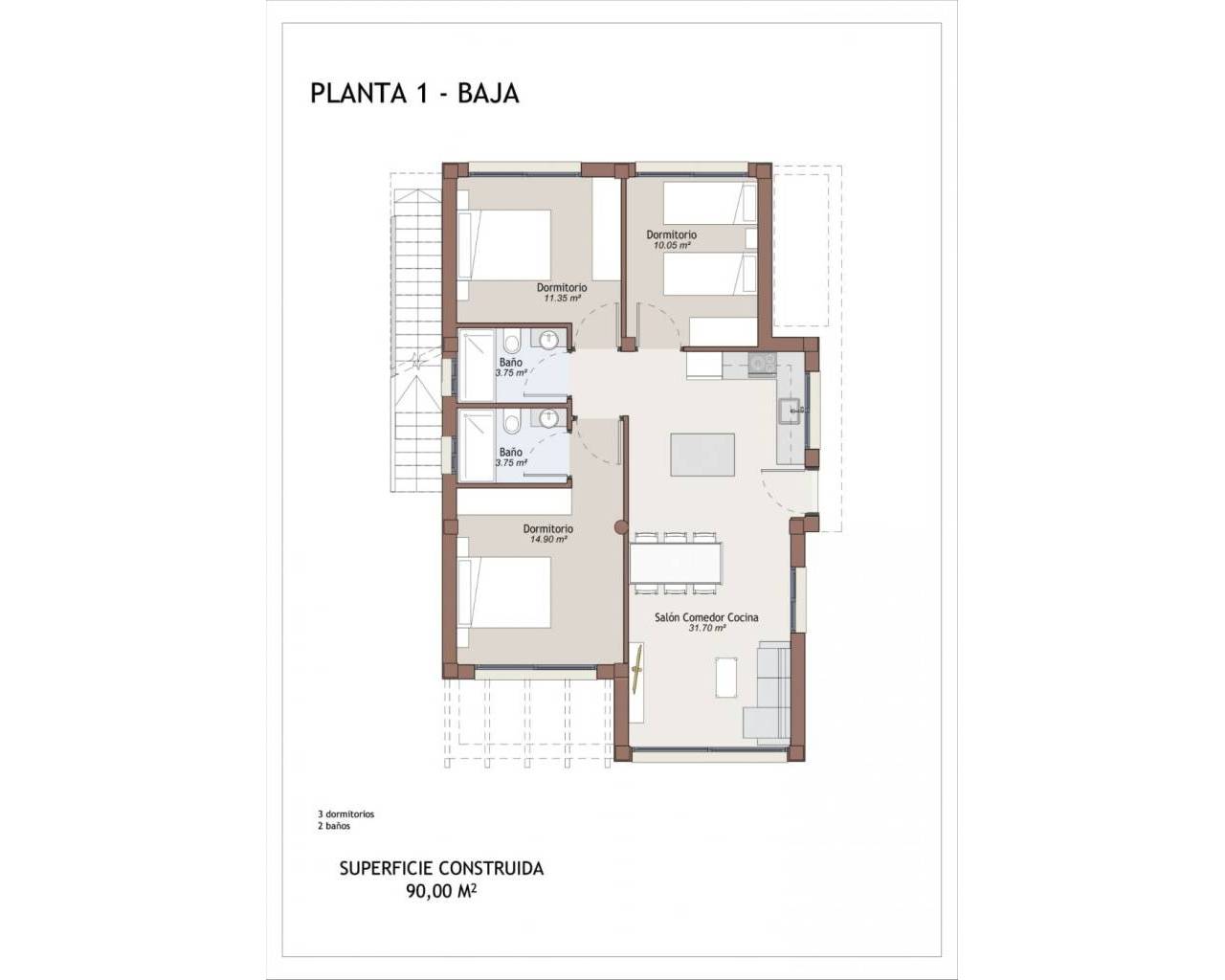  - Villas - Vera - Vera Playa