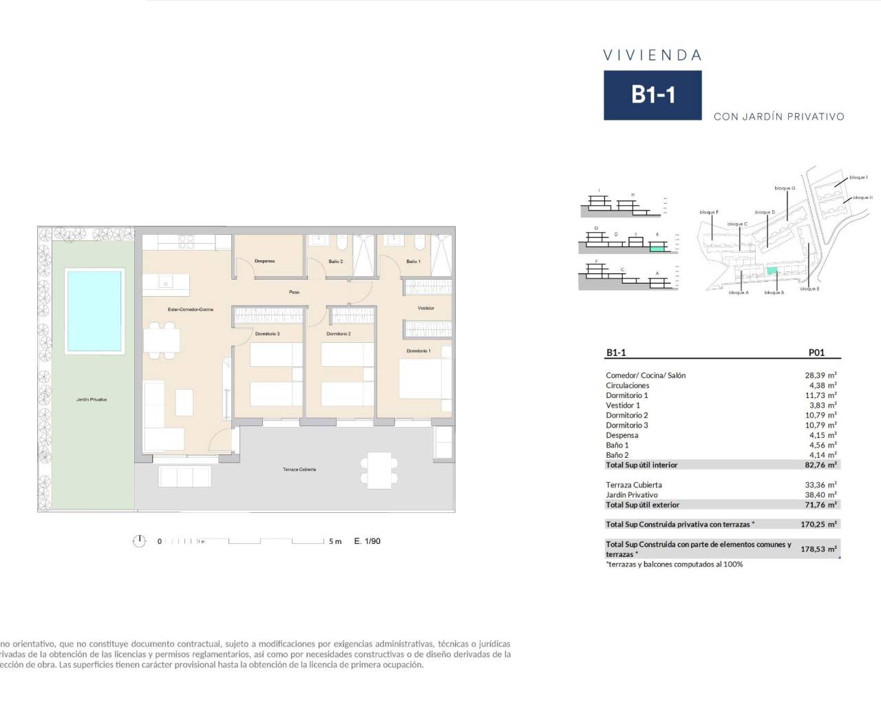 New Build - Ground floor apartment - Alfas del Pi - Alfaz del Sol