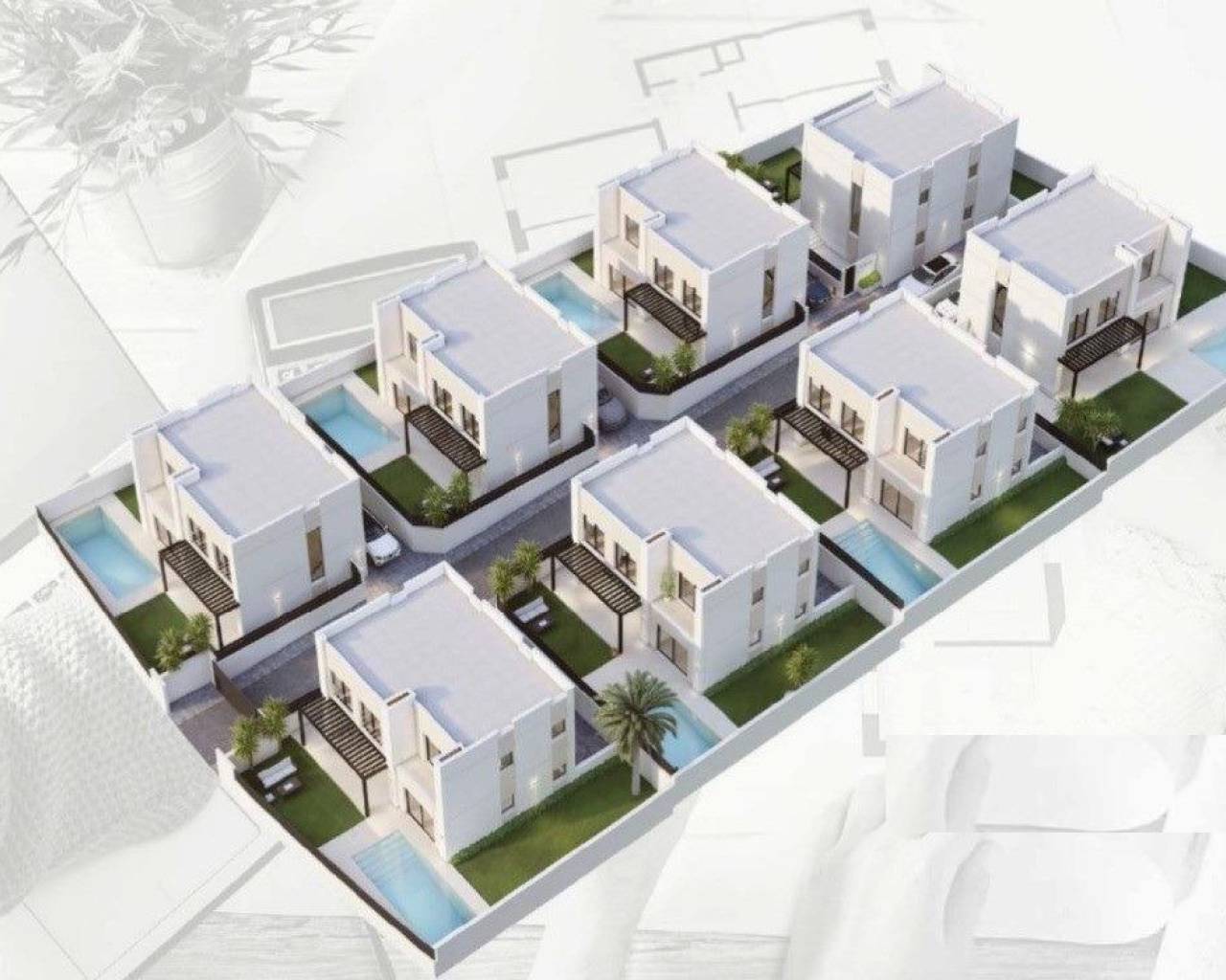 New Build - Villas - San Juan Alicante - Lloixa