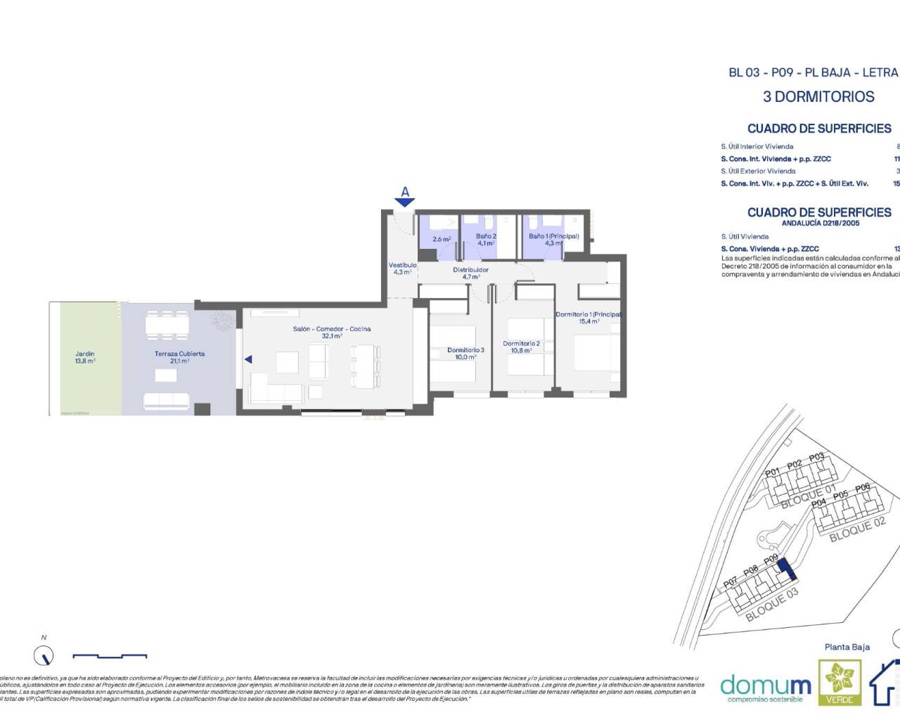 New Build - Ground floor apartment - Casares - Doña Julia