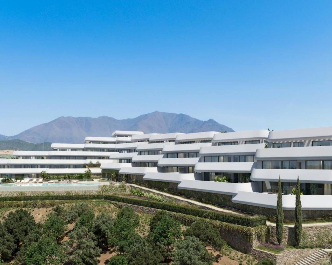 Nueva construcción  - Apartamentos - Casares - Casares Golf