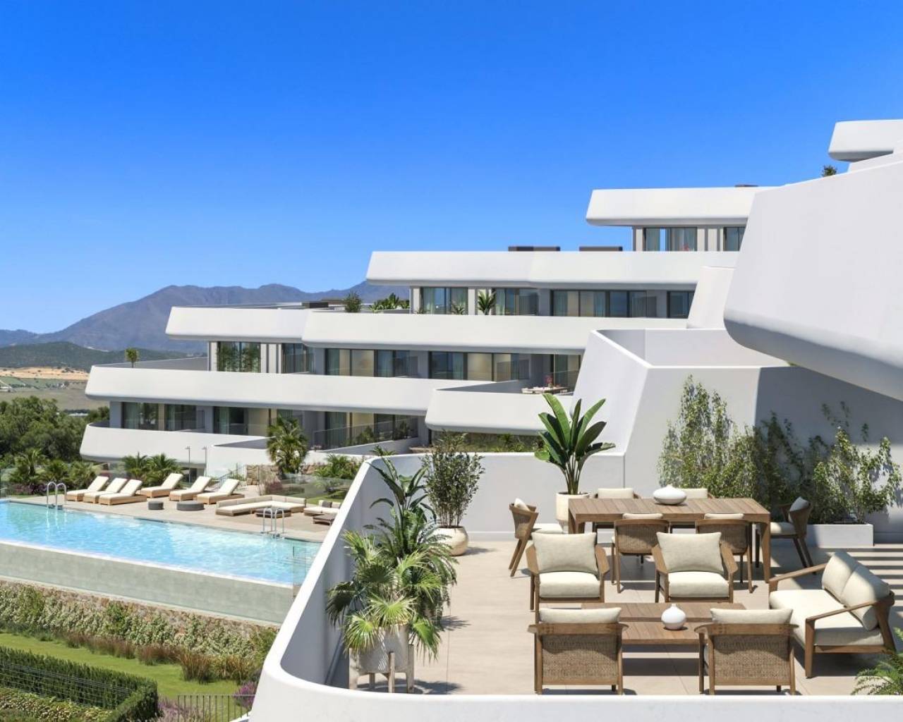 Nueva construcción  - Apartamentos - Casares - Casares Golf