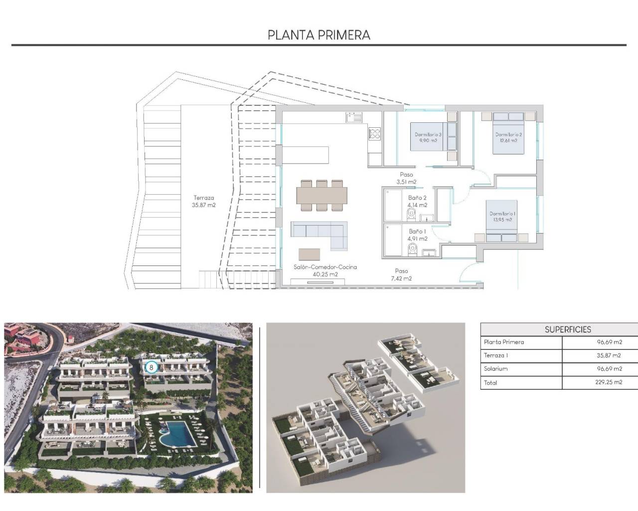 New Build - Bungalow  / Townhouse - Finestrat - Balcón De Finestrat