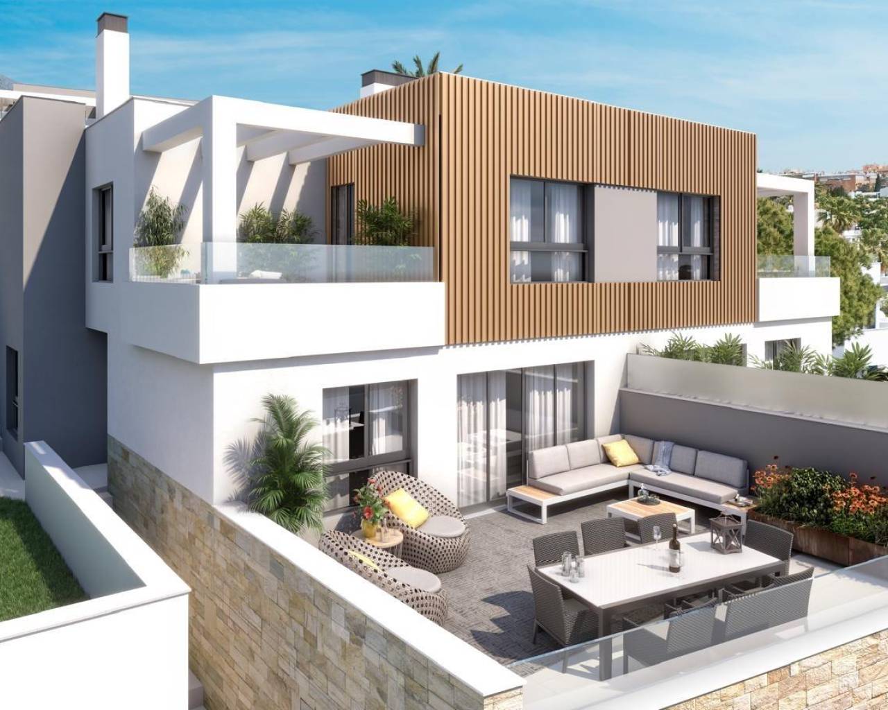 Nueva construcción  - Villas - Torremolinos - Montemar