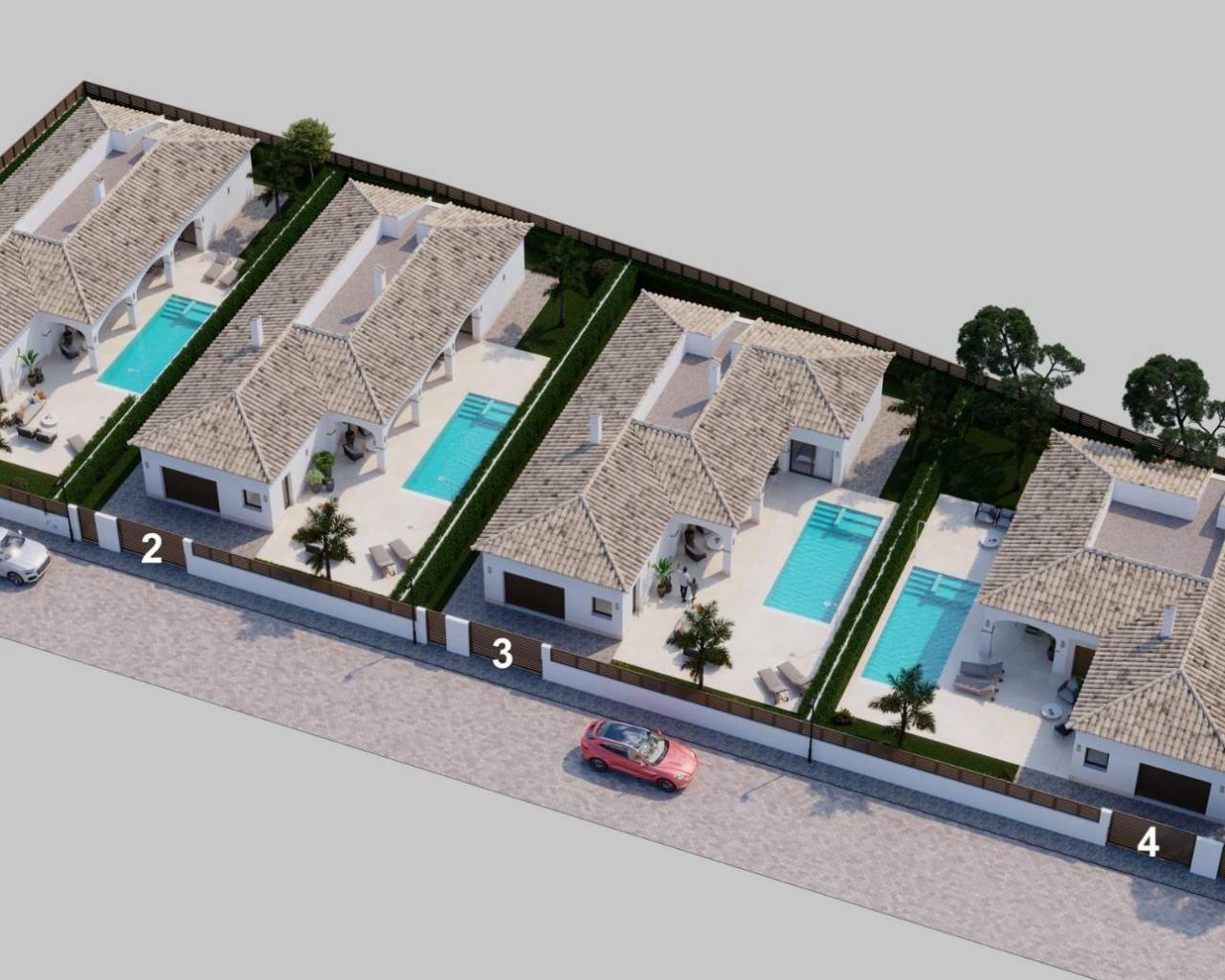 New Build - Villas - San Pedro del Pinatar - Lo Pagan