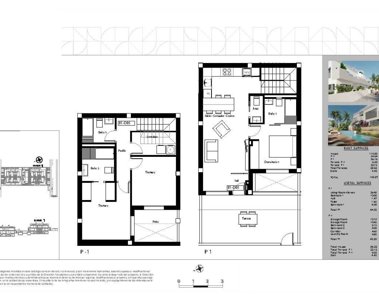 New Build - Bungalow  / Townhouse - Torrevieja - Lago Jardín II