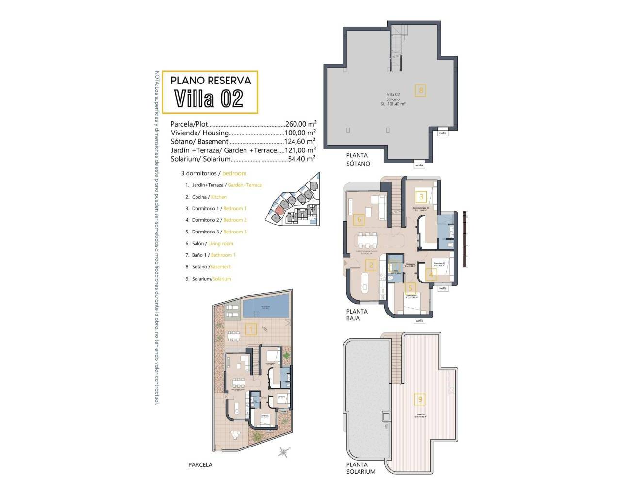 New Build - Villas - Los Alcazares - Serena Golf