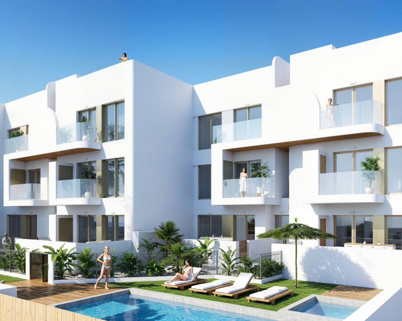 New Build - Apartments - Los Alcazares - Serena Golf