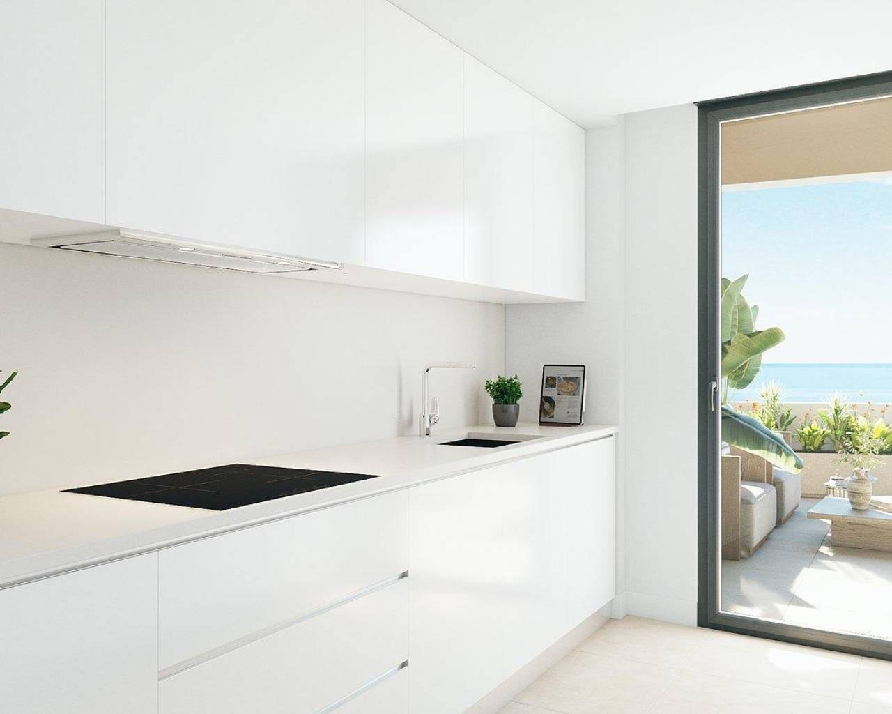 New Build - Ground floor apartment - Torremolinos - Playa de Los Alamos