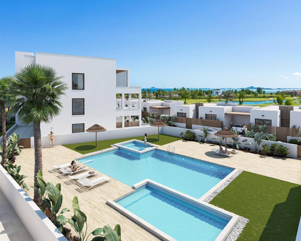 New Build - Apartments - Los Alcazares - Serena Golf