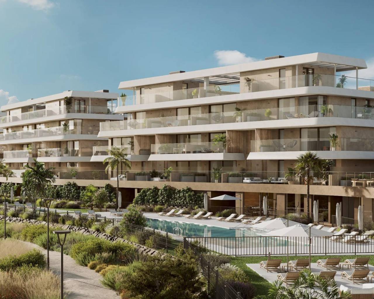 New Build - Ground floor apartment - Estepona - Buenas Noches