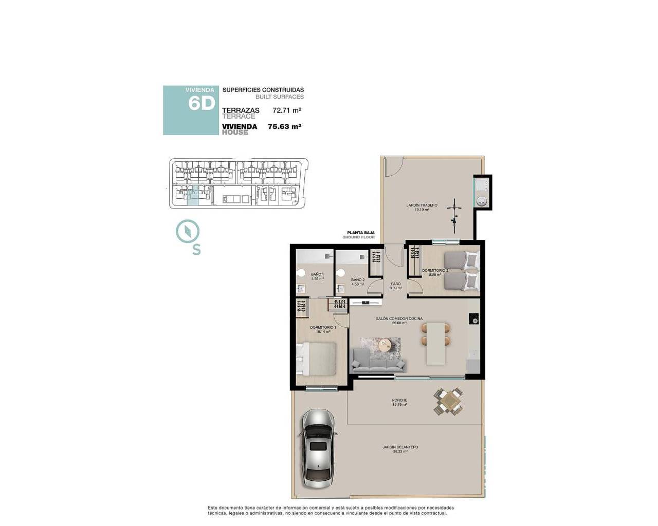 New Build - Bungalow  / Townhouse - Pilar de La Horadada - Torre De La Horadada