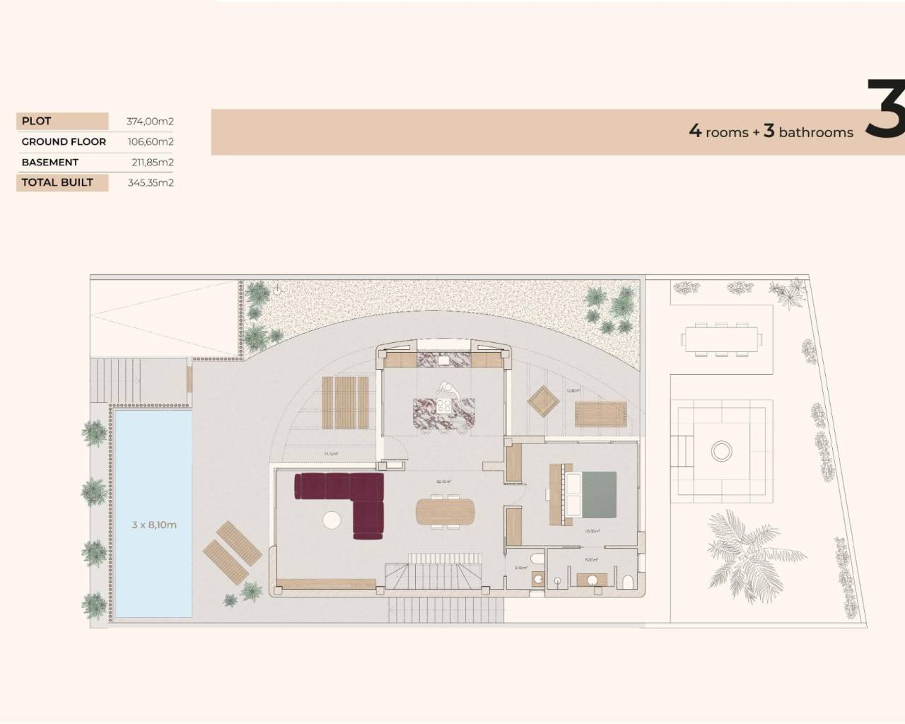 New Build - Villas - Algorfa - La Finca Golf