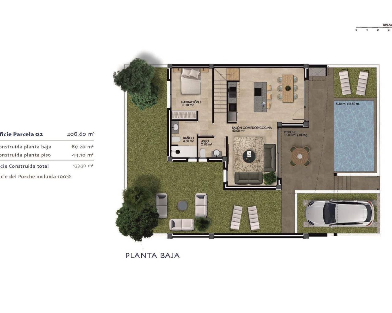 Nueva construcción  - Villas - Guardamar del Segura - polideportivo